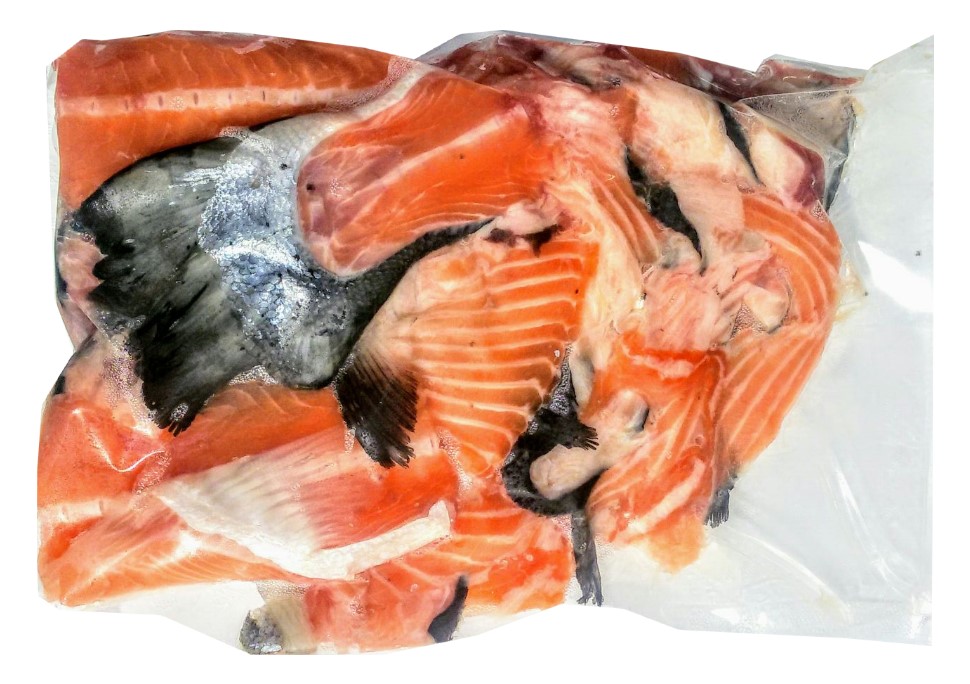 Суповой набор из лосося (сёмги) 1 кг.